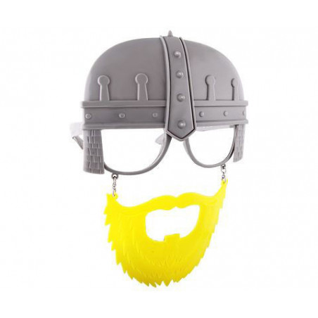 SunStaches® KNIGHT Ritter Bart Partybrille Maske