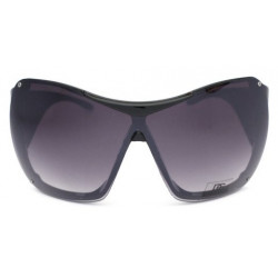 DE Eyewear Grosse Mode Designer Sonnenbrille black ruby