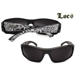 LOCS® Hardcore Designer Sonnenbrille Gangster 99-lo Tribal