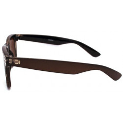 Glamour Wayfarer Blues Brothers Sonnenbrille brown desert