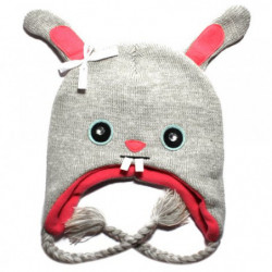 Freaks and Friends Beanie Skimütze Grey Marled Bunny