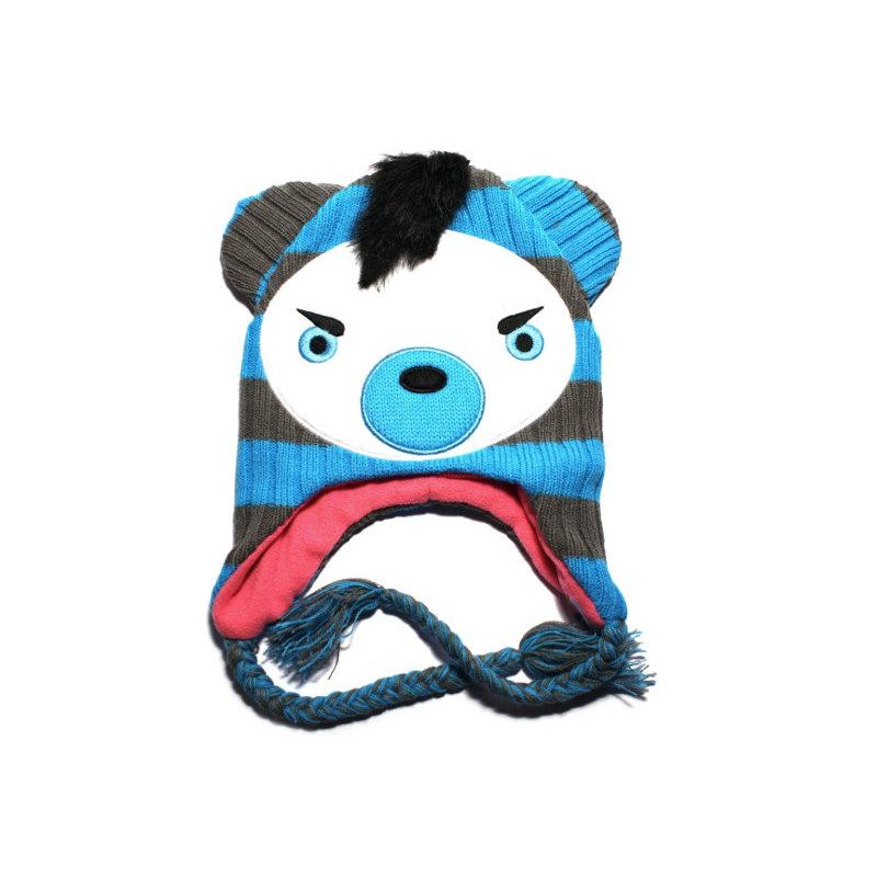 Freaks and Friends Beanie Skimütze Evil Striped Bear