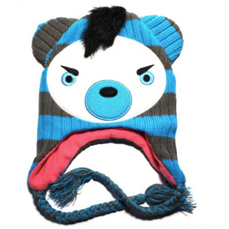 Freaks and Friends Beanie Skimütze Evil Striped Bear