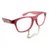 SunStaches® PRINCESS Schnauz Sonnenbrille pink/klar