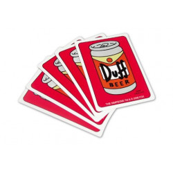 The Simpsons™ Poker Spielkarten Duff Beer