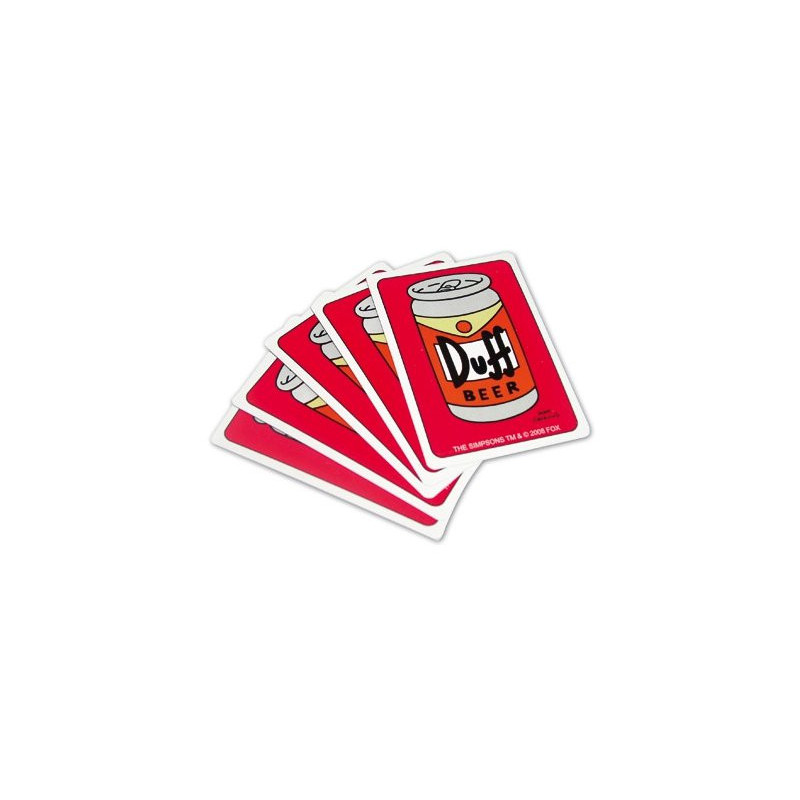 The Simpsons™ Poker Spielkarten Duff Beer