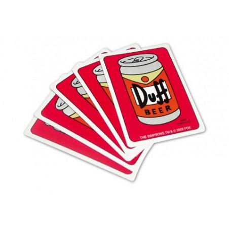 The Simpsons™ Poker Spielkarten Duff Beer