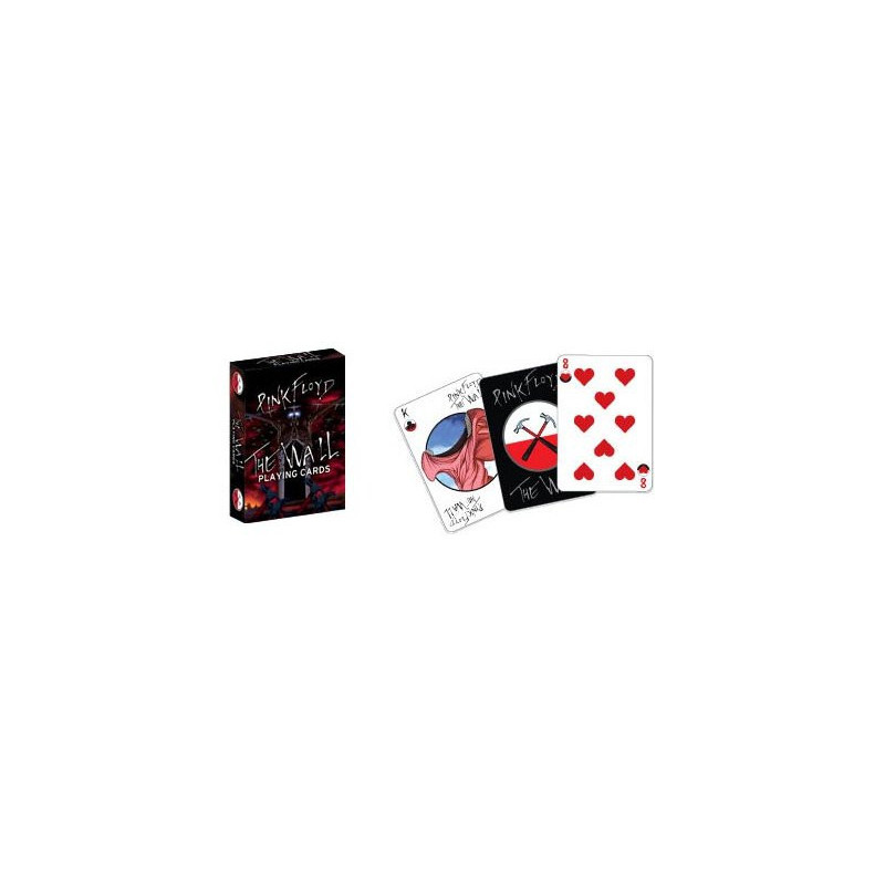 Pink Floyd Poker Spielkarten The Wall