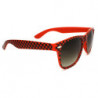 Checkers Wayfarer Blues Brothers Sonnenbrille smoke red