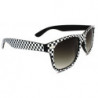 Checkers Wayfarer Blues Brothers Sonnenbrille smoke black