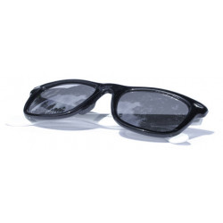 Blues Brothers Kult Sonnenbrille big leicht verspiegelt black-wt
