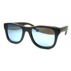 Polarisierte Bambus Wayfarer Sonnenbrille GRUNGE RV