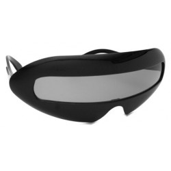 SciFi UFO Designer Techno Party Robo-Style Sonnenbrille black