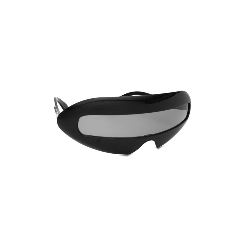 SciFi UFO Designer Techno Party Robo-Style Sonnenbrille black