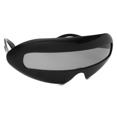 SciFi UFO Designer Techno Party Robo-Style Sonnenbrille black