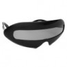 SciFi UFO Designer Techno Party Robo-Style Sonnenbrille black