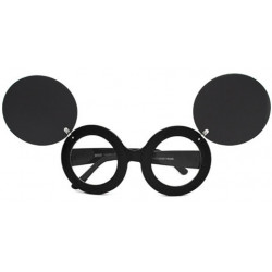 Grosse Flap Kultbrille Party Sonnenbrille Micky Mouse black