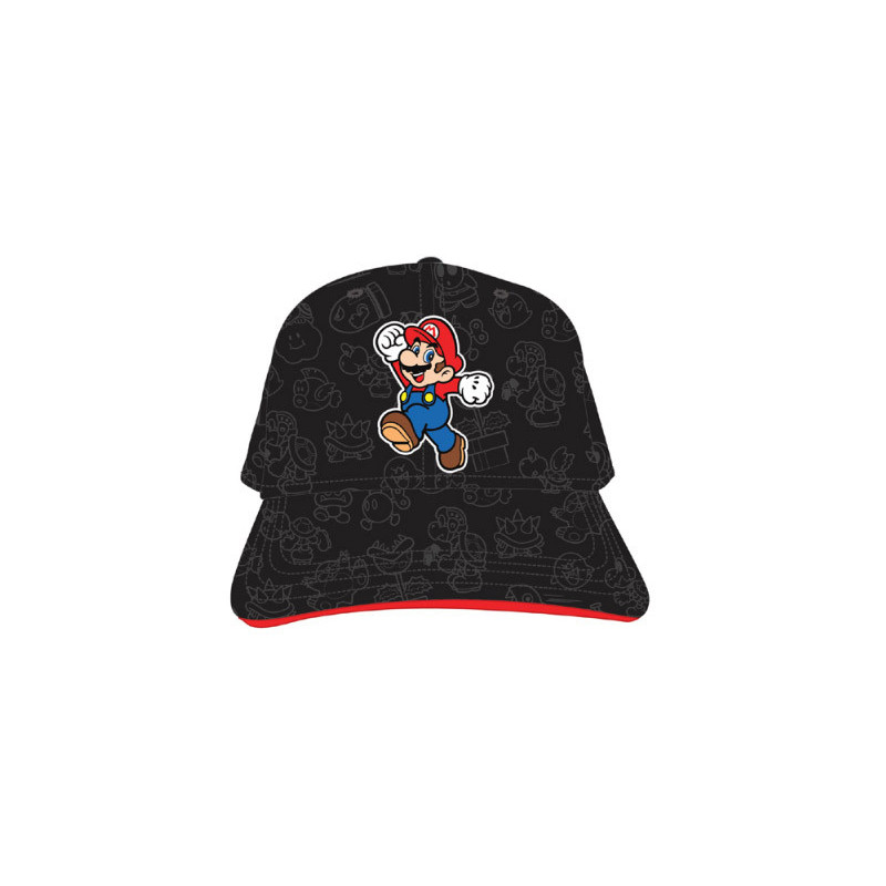 Nintendo® Baseball Cap Mütze Super Mario™ Jump black