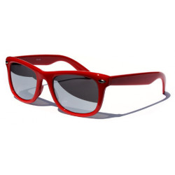 Blues Brothers Kult Sonnenbrille big leicht verspiegelt red