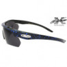 X-Loop® Sport Sonnenbrille Sprinkle Touring smoke black blue