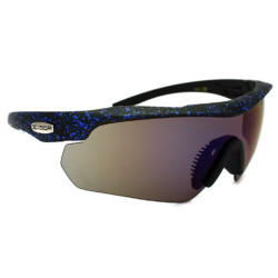 X-Loop® Sport Sonnenbrille Sprinkle Touring Revo black blue