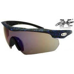 X-Loop® Sport Sonnenbrille Sprinkle Touring Revo black blue
