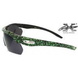 X-Loop® Sport Sonnenbrille Sprinkle Touring smoke black green