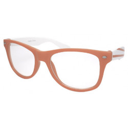 Nerd Stripe Brille Blues Brothers Wayfarer Sonnenbrille pink