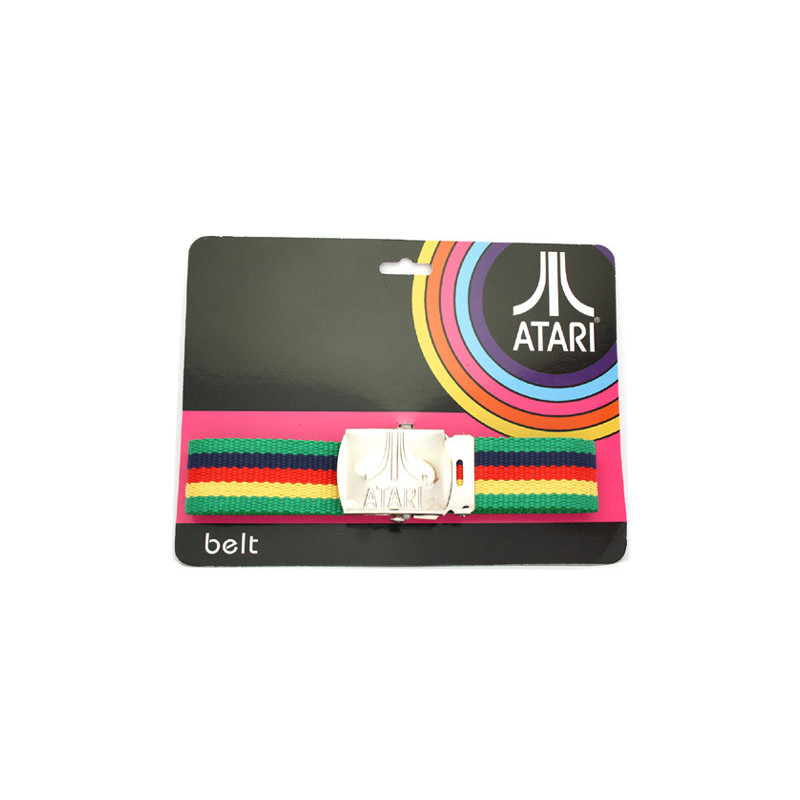 Atari® Stoffgürtel Rainbow ribbed colors (Gr. S-L)