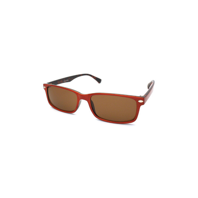 Square Vintage Wayfarer Sonnenbrille superleicht desert red