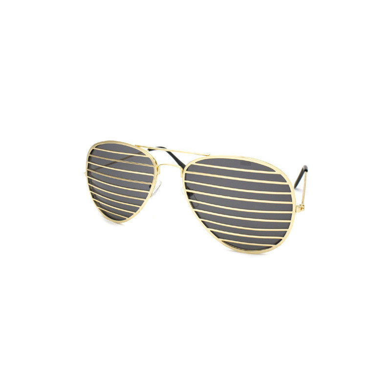 Shutter Storren Piloten Aviator Sonnenbrille smoke gold