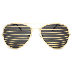 Shutter Storren Piloten Aviator Sonnenbrille smoke gold