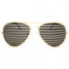 Shutter Storren Piloten Aviator Sonnenbrille smoke gold