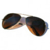 Pilotenbrille Sonnenbrille mit Fahrerlinsen SilmFrame gold