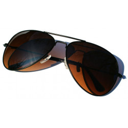 Pilotenbrille Sonnenbrille mit Fahrerlinsen SilmFrame black
