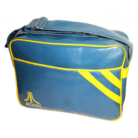 Atari® Kult Freizeittasche Old Fashion Design blue/yellow