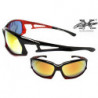 X-Loop® Elite Sport Sonnenbrille Athlete revo black red