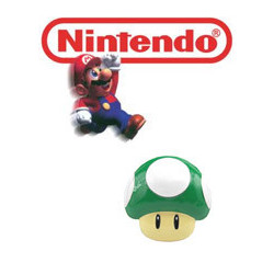 Nintendo® Gürtelschnalle Super Mario™ Toad Mushroom green