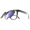 Flap Revo Wayfarer Sonnenbrille smoke'or'clear bk-bu