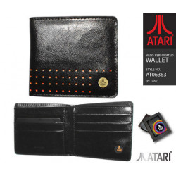 Atari® Kult Brieftasche Nerd Array red Dots black