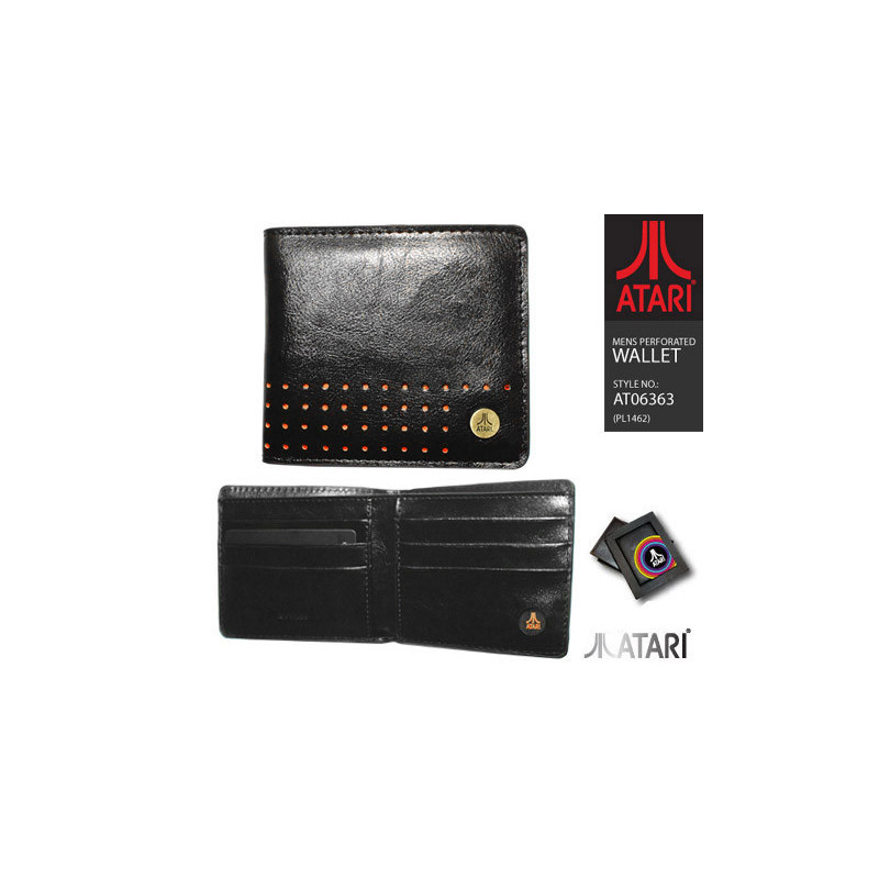 Atari® Kult Brieftasche Nerd Array red Dots black