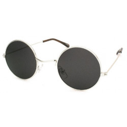 John Lennon Classic Retro Sonnenbrille small chrome superdark