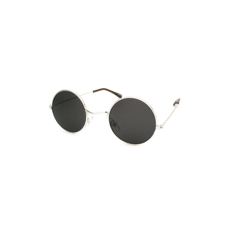 John Lennon Classic Retro Sonnenbrille small chrome superdark