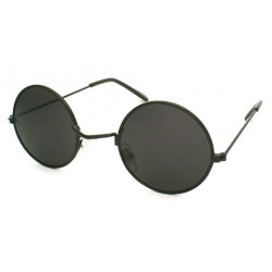 John Lennon Classic Retro Sonnenbrille small black superdark