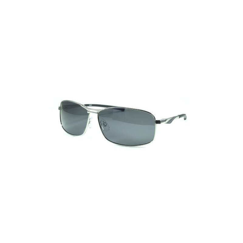 Polarisierte Fashion Aviator Sonnenbrille SLIM chrom