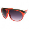 Aviator Retro Kult Sonnenbrille Expanded Stripes ruby red