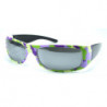 Verspiegelte camo Fashion Sonnenbrille purple