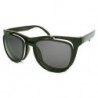 Flap Trend Wayfarer Sonnenbrille smoke'or'clear black