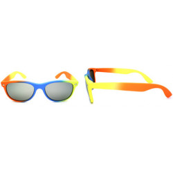 Verspiegelte NuRave Wayfarer Sonnenbrille yellow-pink-blue