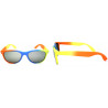 Verspiegelte NuRave Wayfarer Sonnenbrille yellow-pink-blue